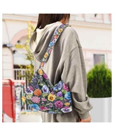 Fluffy Crossbody Bag for Women,Polyester Crossbody Bag Fluffy Tote Bag Lady Shoulder Bag 10 $11.76 Totes