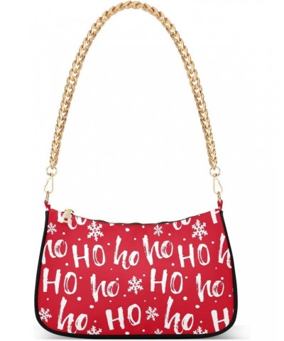 Santa Hoho Shoulder Bag for Women Hobo Bags Small Chain Shoulder Bags Clutch Handbag Tote Crossbody Bag Purse with Zipper $15...