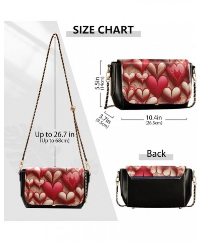 Crossbody Bags for Women Trendy Women's Black Shoulder Bag Small PU Leather Flap Cross Body Bag Handbags Pattern22 $17.21 Cro...