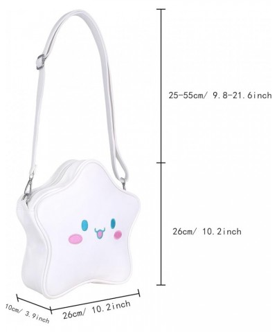 Anime Cinnamoroll Crossbody Bag Kawaii Lolita JK Woman Shoulder Bag Canvas Satchel Messenger Bag Sling Bag Cinnamon $13.23 Sa...