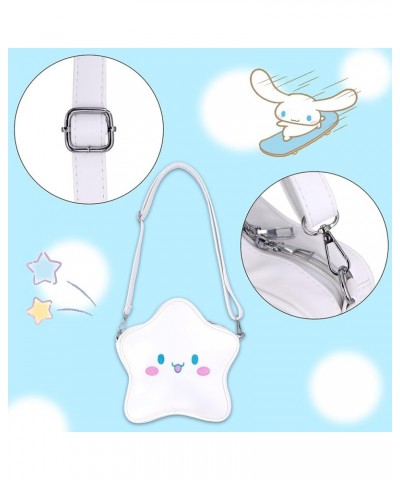 Anime Cinnamoroll Crossbody Bag Kawaii Lolita JK Woman Shoulder Bag Canvas Satchel Messenger Bag Sling Bag Cinnamon $13.23 Sa...