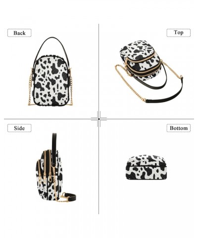 Cute Cow Small Crossbody Purses for Women Crossbody Bags Fanny Packs Handbags Wallet Cell Phone Shoulder Purse for Women 2134...