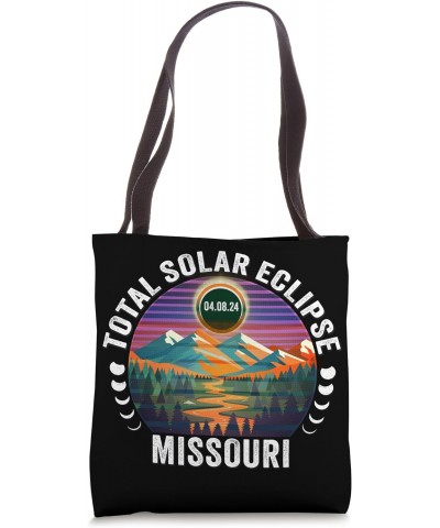 Missouri Total Solar Eclipse 2024 America Retro Totality Tote Bag $14.13 Totes