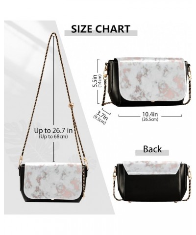 Crossbody Bags For Women Shoulder Bag Leather Handbags Flap With Chain Strap Clutch Satchel Ladies Evening Bag Color 2 $22.79...