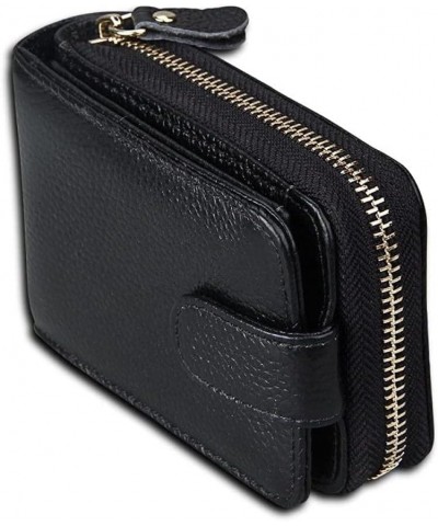 Men Credit Card Holder Purse Unisex Business Wallet Card Bag Organizer Women Money Bag Coin Bag (Color : Black) Red $43.64 Wa...