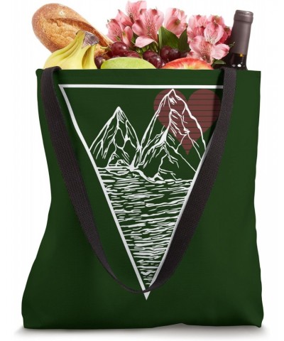 Hiking Mountain Adventure Mother Nature Design Tote Bag $9.24 Totes