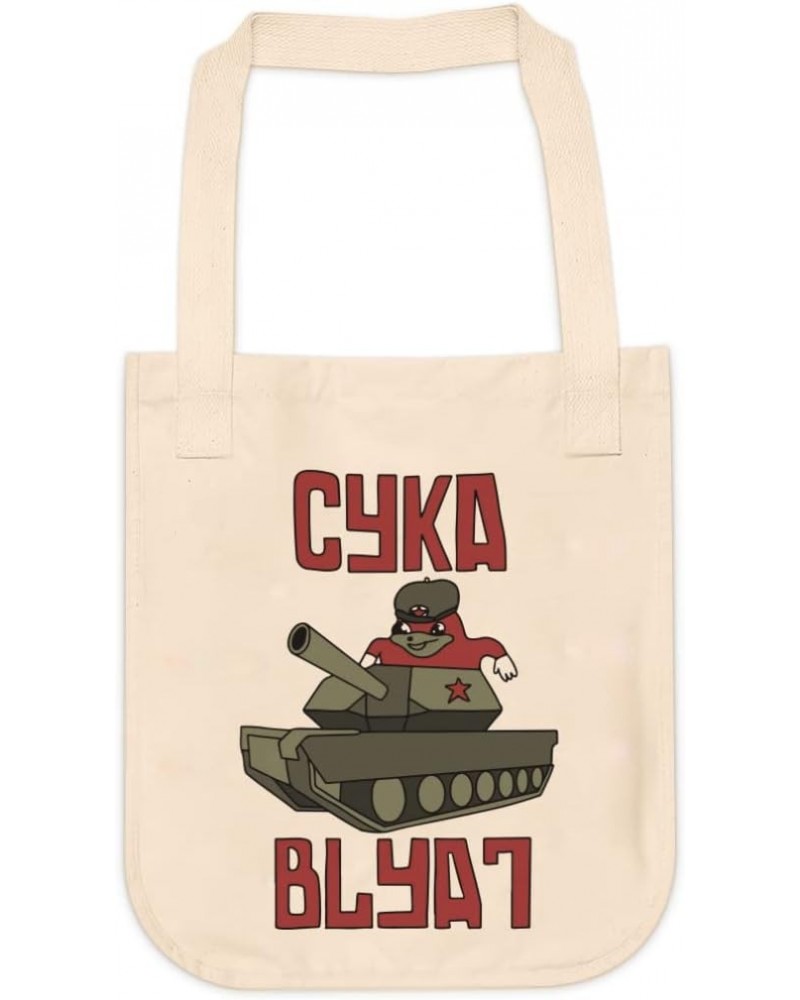 Suka Blyat Meme Russian Meme Tote bag for Women And Men Graphic Shoulder Bags Casual Cloth Purses and Aesthetic Handbags $17....