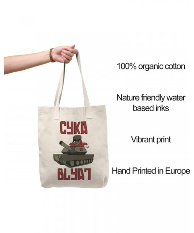 Suka Blyat Meme Russian Meme Tote bag for Women And Men Graphic Shoulder Bags Casual Cloth Purses and Aesthetic Handbags $17....