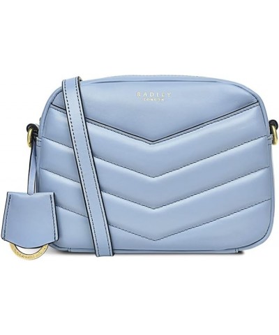 London Gordon Road - Mini Ziptop Crossbody Smoke Blue $51.65 Crossbody Bags