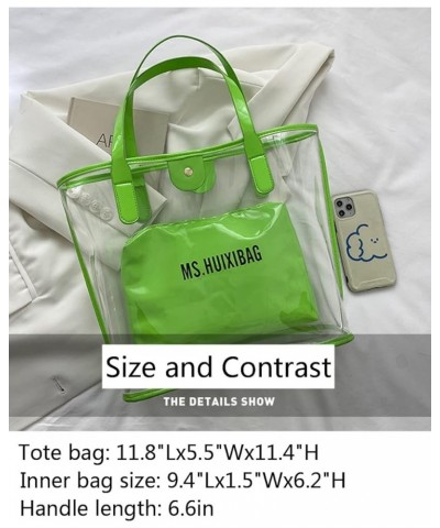 Women Fashion Laser Tote Bag Shoulder Jelly Bags Beach Bags Clutch Bag Purse Rose 2 $13.62 Totes