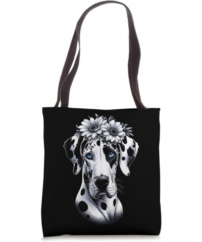 Goofy Giant Adorable Large Gentle Dog Lover Great Danes Tote Bag $11.96 Totes