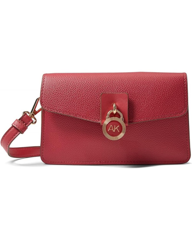 Ak Lock Flap Crossbody Petunia $22.34 Crossbody Bags