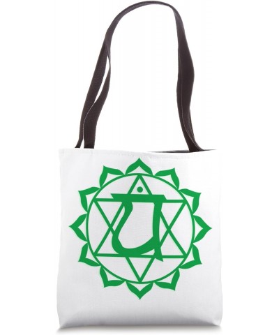 Anahata Heart Chakra Symbol Tote Bag $11.88 Totes