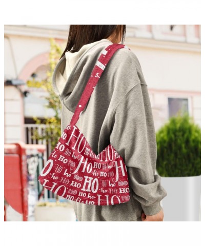 Christmas Furry Tote Bag for Women Crossbody Bag Crossbody Bag Purse Hobo Tote Handbag with Zipper for Autumn Winter $10.29 T...