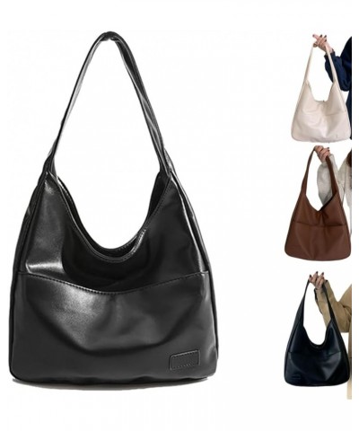 Ooomay Maya - Shoulder Bag,Vegan Leather Trendy Soft Maya Tote Bag,Leather Waterproof Work Soft Tote Bag for Women Black $15....