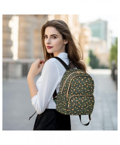 Mini Backpack Purse for Women Lightweight Girls Small Size Leopard Spots Green School Teens College Traveling Small $17.48 Ba...