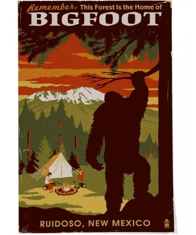 24x36 Inch Giclee Print, Ruidoso, New Mexico, Home of Bigfoot $26.99 Totes