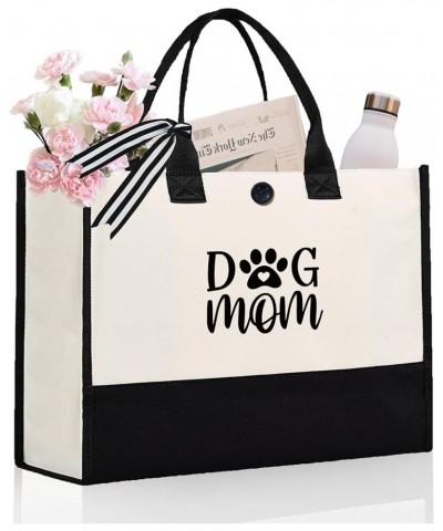 Dog Mom Gifts for Women- Canvas Tote Bag- Thoughtful Birthday Gifts for Dog Lovers, Dog Mom Mothers Day Gifts, Dog Gifts for ...