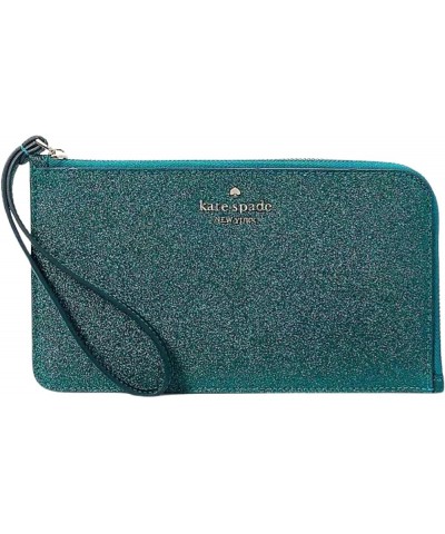 Kate Spade Lucy Medium L-Zip Wristlet Festive Teal $21.56 Wristlets