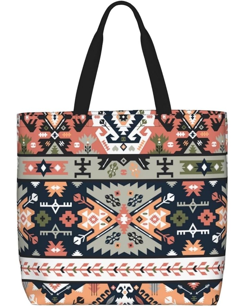 Tote Bag for Women Fabric Tote Bag Shoulder Bag Handbag Satchel Bag with Pockets Pattern (573) $12.99 Totes