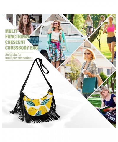 Women Fringe Tassel Cross Body Bag Leisure Shoulder Bag Color177 $15.92 Crossbody Bags