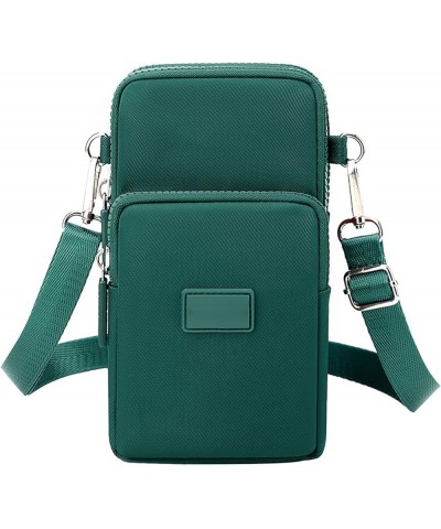 Large Womens Tote Bag Mobile Phone Bag Small Crossbody Bag Vertical Change Bag (BU2, One Size) Green $11.50 Totes