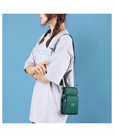 Large Womens Tote Bag Mobile Phone Bag Small Crossbody Bag Vertical Change Bag (BU2, One Size) Green $11.50 Totes