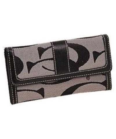 Grey Signature Fashion Wallet $11.95 Wallets