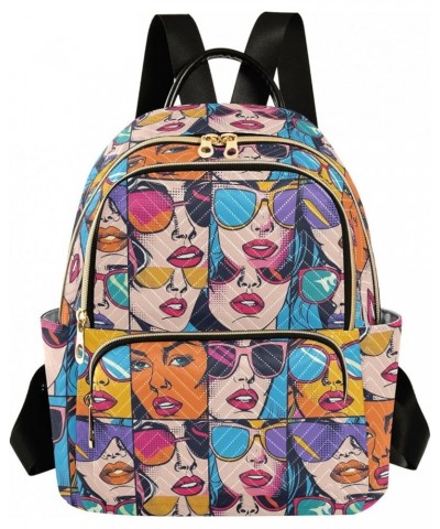 Graffiti Fashion Backpack Purse for Women, Casual Daypacks, Ladies Gift for Traveling Hiking Multicolor Medium $16.73 Backpacks