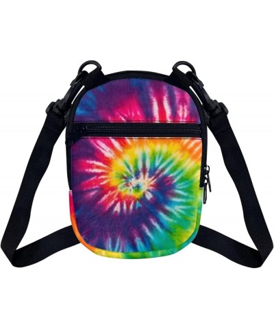 Women's Crossbody Messenger Bag for Women Girls Travel Mini Handbag Shoulder Bags Waterproof Small Purses Tie Dye $11.39 Satc...