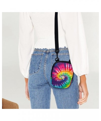 Women's Crossbody Messenger Bag for Women Girls Travel Mini Handbag Shoulder Bags Waterproof Small Purses Tie Dye $11.39 Satc...