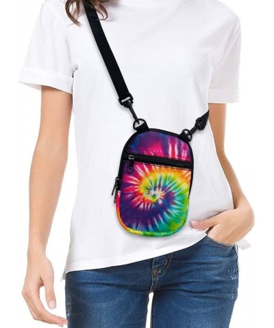 Women's Crossbody Messenger Bag for Women Girls Travel Mini Handbag Shoulder Bags Waterproof Small Purses Tie Dye $11.39 Satc...