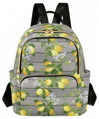 Lemon Branch Leaves Women's Backpack Purse Causal Daypack Work Travel College Business Trip Bag Shoulder Bag Medium $17.27 Ba...