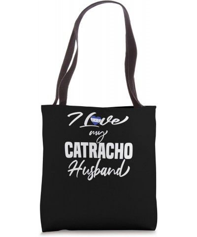 Love Catracho Husband - Honduran Flag Catracha Honduras Tote Bag $11.72 Totes