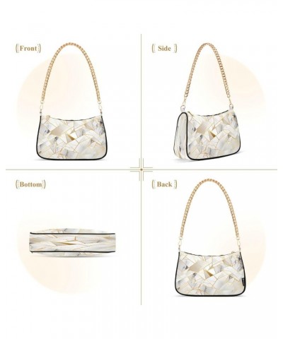 Shoulder Bags for Women Colorful Marble Texture Hobo Tote Handbag Small Clutch Purse with Zipper Closure Multi05 $18.28 Shoul...