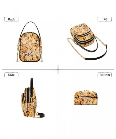 Leopard Small Crossbody Bags for Women Cell Phone Shoulder Purse Handbags Wallet 21216717 $11.34 Crossbody Bags