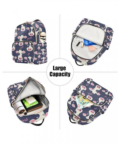 Small Backpack Purse for Women, Small Cows Travel Bag Casual Daypack Shoulder Bag Small $16.20 Backpacks