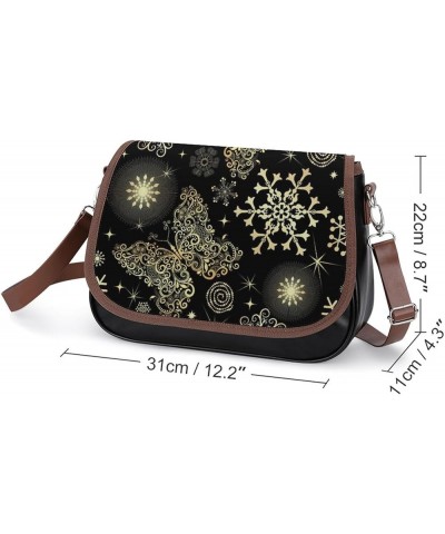 Women's Vintage Crossbody Bag Fashion Shoulder Bag Purse With Adjustable Strap Color1072 $17.81 Totes