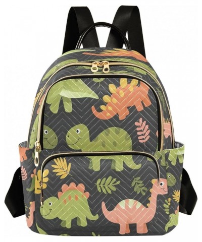 Dinosaur Fashion Backpack Purse Ladies Fashion Rucksack Travel Shoulder Bag Casual Daily Backpack Medium $15.18 Backpacks