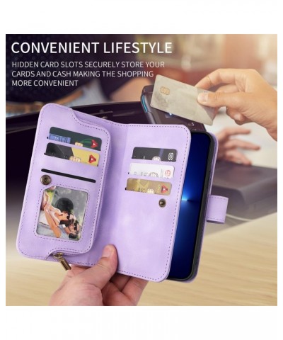 for Google Pixel 6 Phone Case Protector Multi Card Zipper Wallet Insert Card Oblique Straddle Bag Pixel 6pro Black $20.16 Totes