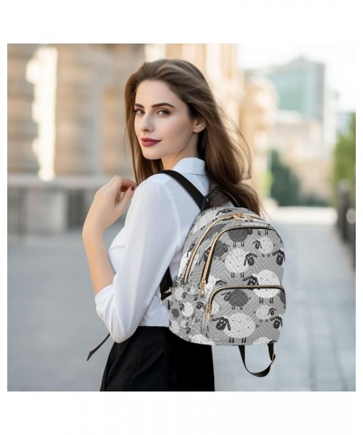 Gray Sheep Women Backpack Purse Ladies Fashion Shoulder Bag Daypack Travel Bag 10L Medium $16.10 Backpacks