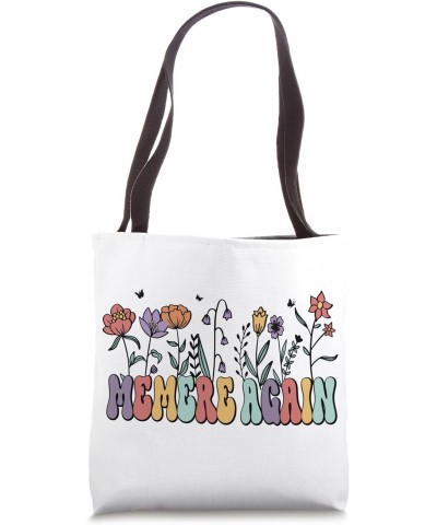 Memere Again Wildflowers Matching Family Groovy Birthday Tote Bag $11.00 Totes