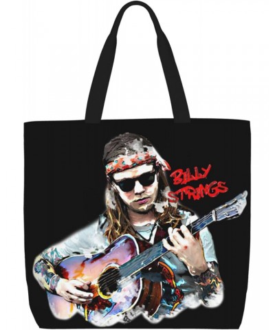 Billy Guitarist Strings Women Tote Bag Large Capacity Shoulder Bags Casual Handbags Shopping Work Bag Grocery Bag $15.89 Totes