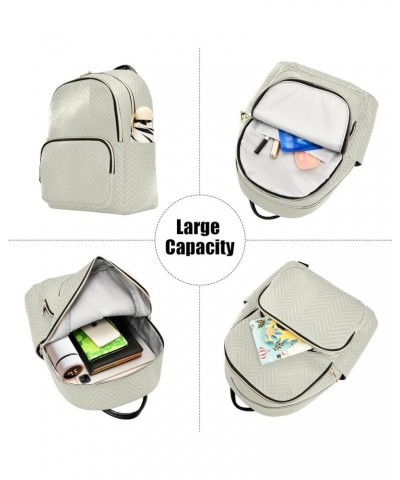 Light Grey Backpack for Women Shoulder Bag Casual Daypack Lightweight Travel Purse Small Backpacks for Ladies Outdoor Work Nu...