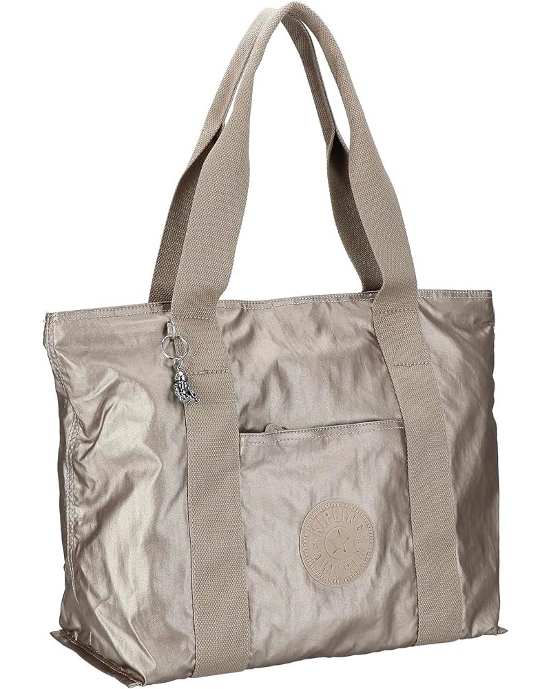 KIPLING(キプリング) Women Tote Bag, Perri Blue, One Size Metallic Glow O $43.74 Shoulder Bags