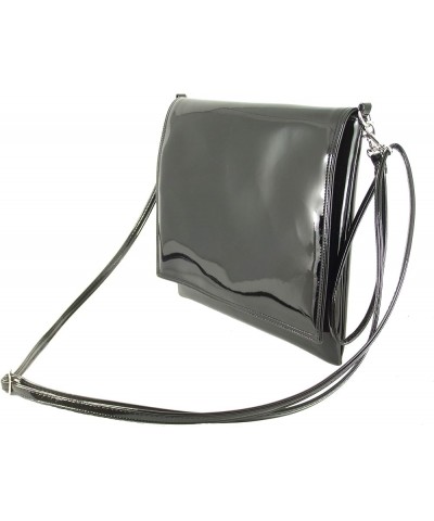 Womens Clutch Purse Shoulder Crossbody Wristlet Bag Grey $24.19 Clutches