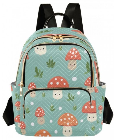 Fantastic Mushroom Women Backpack Purse Travel Daypack Shoulder Bag $17.84 Backpacks