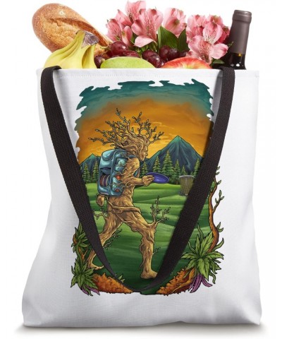 Half Man Half-Tree With Disc Golf Backpack In Nature Tote Bag $15.00 Backpacks