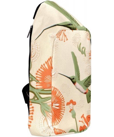 Crossbody Bags for Women,Crossbody Bag Men,Small Sling Bag,Bird Flower Japanese Print,Crossbody Purse $13.11 Crossbody Bags