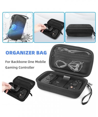 Hard Carrying Case Compatible with Backbone One Mobile Gaming Controller, Waterproof with Lanyard, Portable Protective Game C...